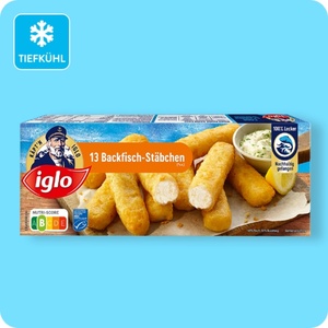 IGLO Backfischstäbchen, MSC-zertifiziert¹