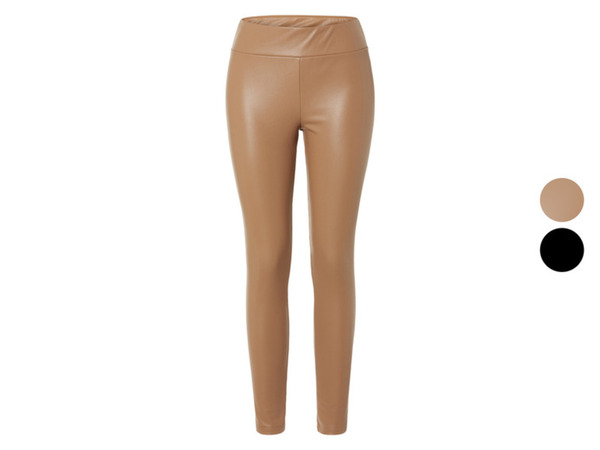 Bild 1 von esmara® Damen Leggings in Lederoptik