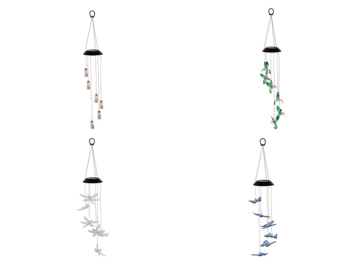 Bild 1 von LIVARNO home Solar Windspiel, mit 6 langlebigen LEDs