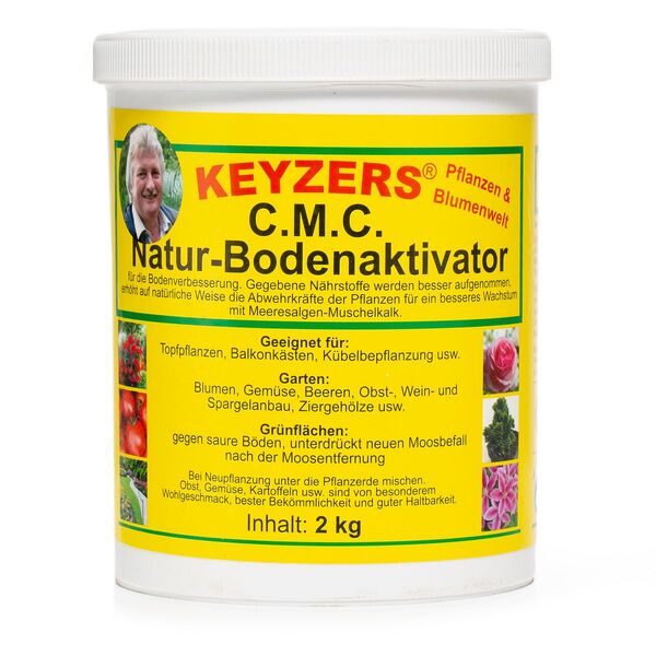 Bild 1 von KEYZERS® Natur-Bodenaktivator mit Muschelkalk neue Formel 2kg