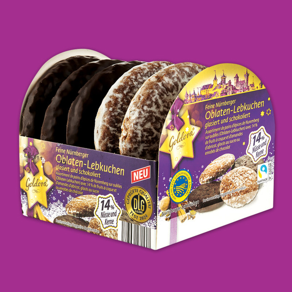 Bild 1 von Goldora Feine Nürnberger Oblaten-Lebkuchen