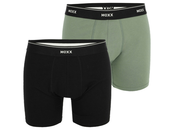 Bild 2 von MEXX Herren Boxer, 2 Stück, mit elastischen Bündchen