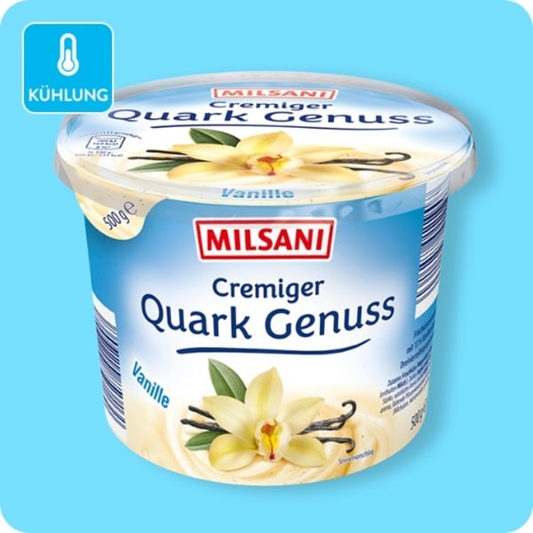 Bild 1 von MILSANI Cremiger Quark-Genuss, versch. Sorten