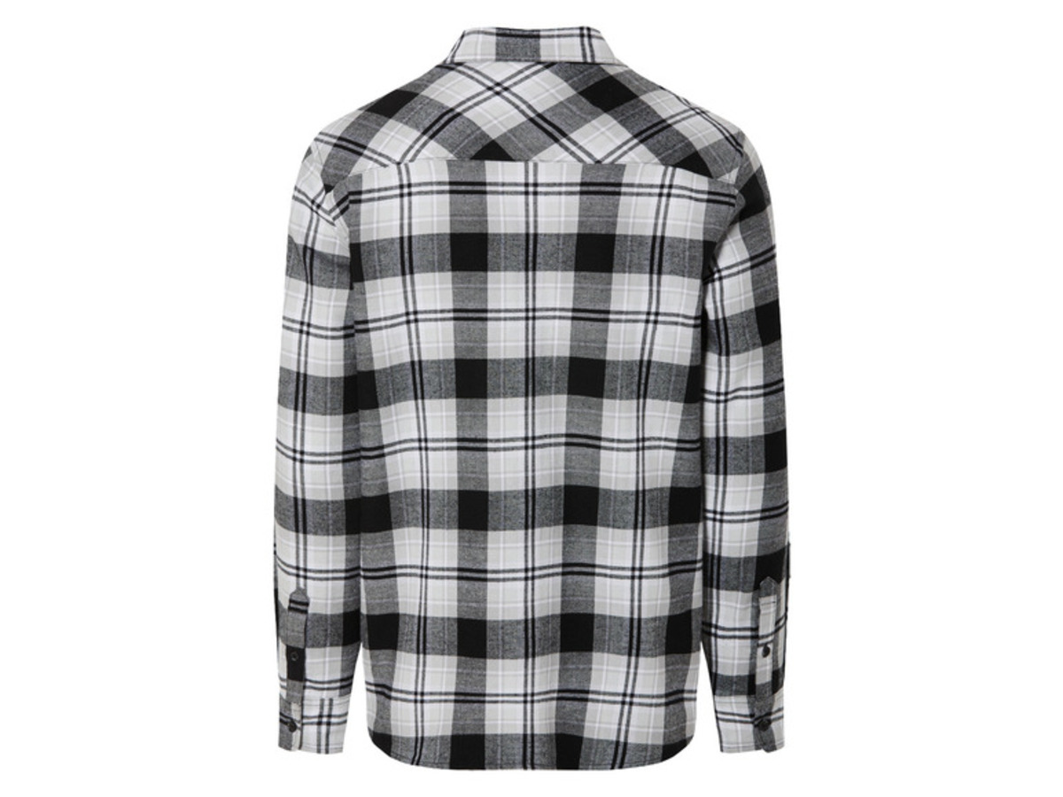 Bild 3 von LIVERGY® Herren Flanellhemd, aus reiner Baumwolle