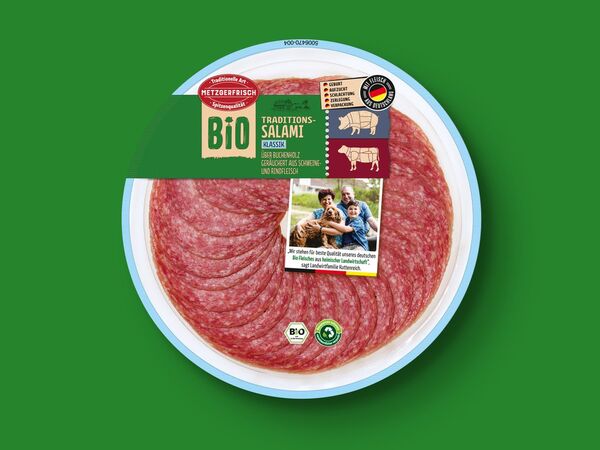 Bild 1 von Metzgerfrisch Bio Salami,  125 g