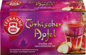 Teekanne Früchtetee Türkischer Apfel (20 Beutel)