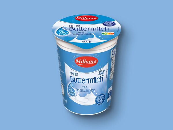 Bild 1 von Milbona Reine Buttermilch,  500 g