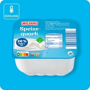 MILSANI Speisequark, 20 % Fett