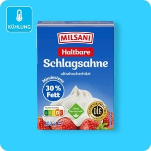 MILSANI H-Schlagsahne, Mind. 30 % Fett