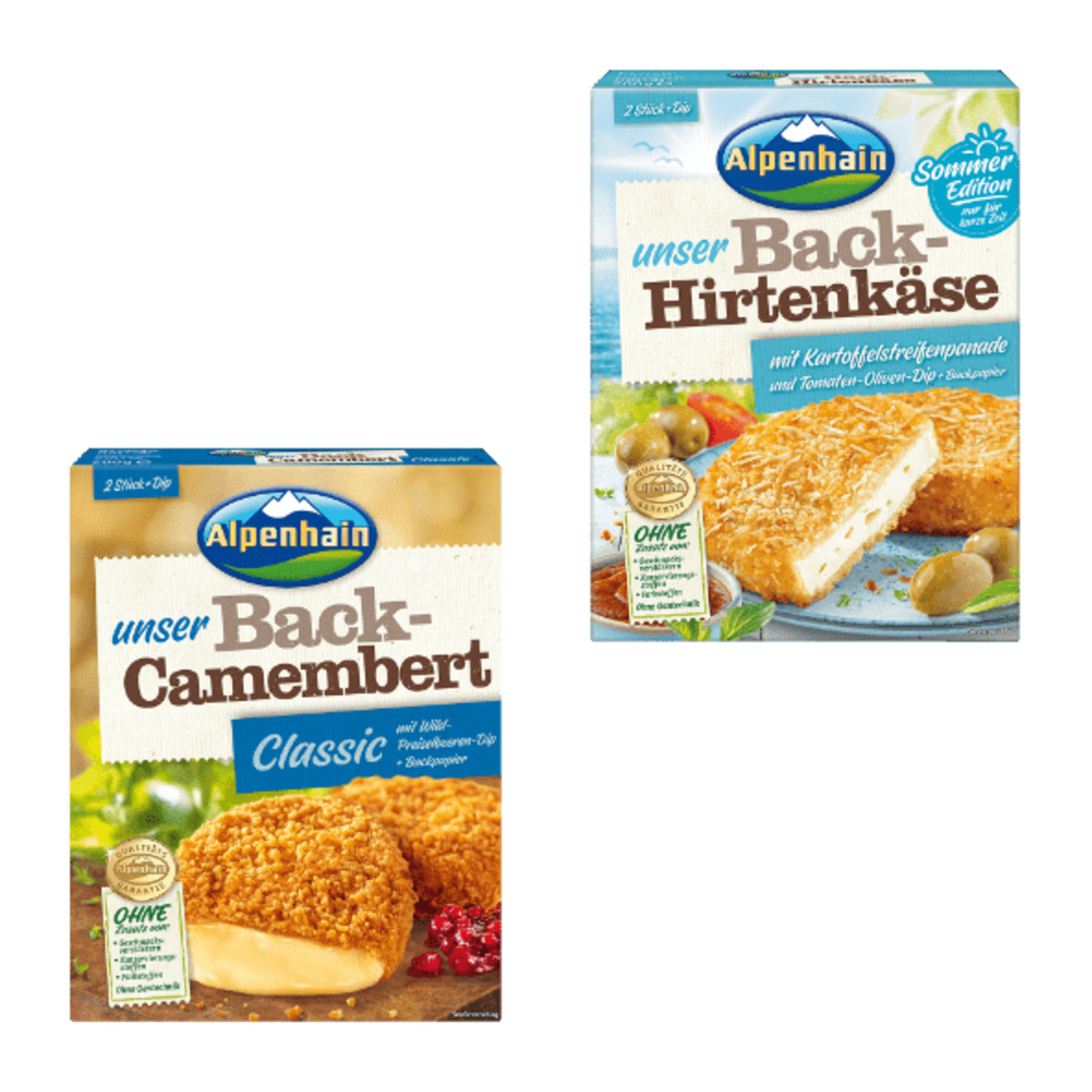Bild 1 von ALPENHAIN Back-Käse 200g