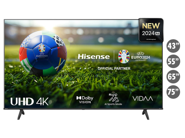 Bild 1 von Hisense Fernseher »A6N« 4K UHD SmartTV, Triple Tuner