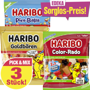 Haribo Fruchtgummi oder Lakritz