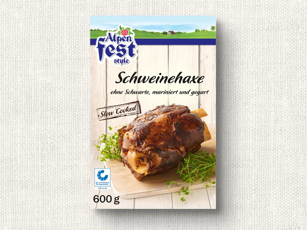 Bild 1 von Alpenfest Schweinehaxe,  600 g