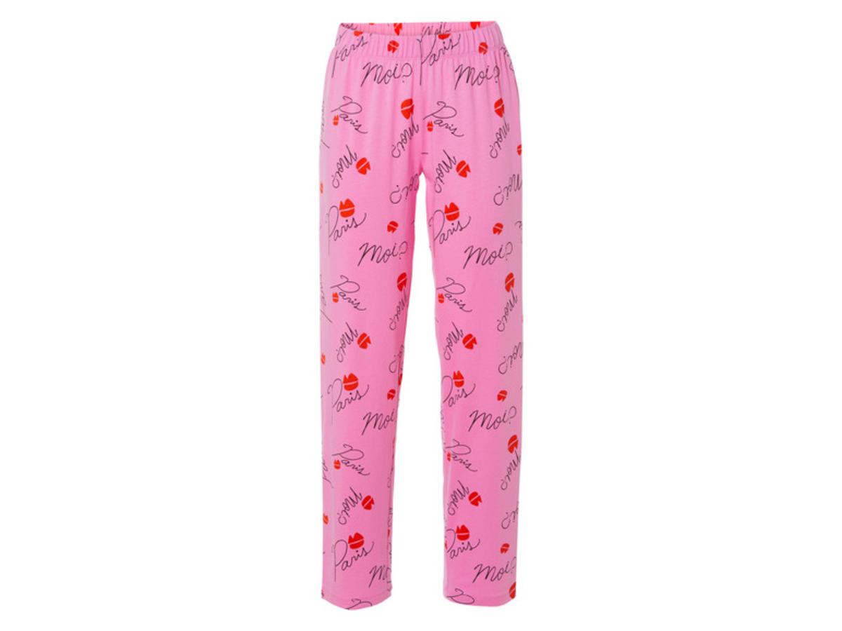 Bild 4 von Damen Pyjama »Emily in Paris«, aus reiner Baumwolle