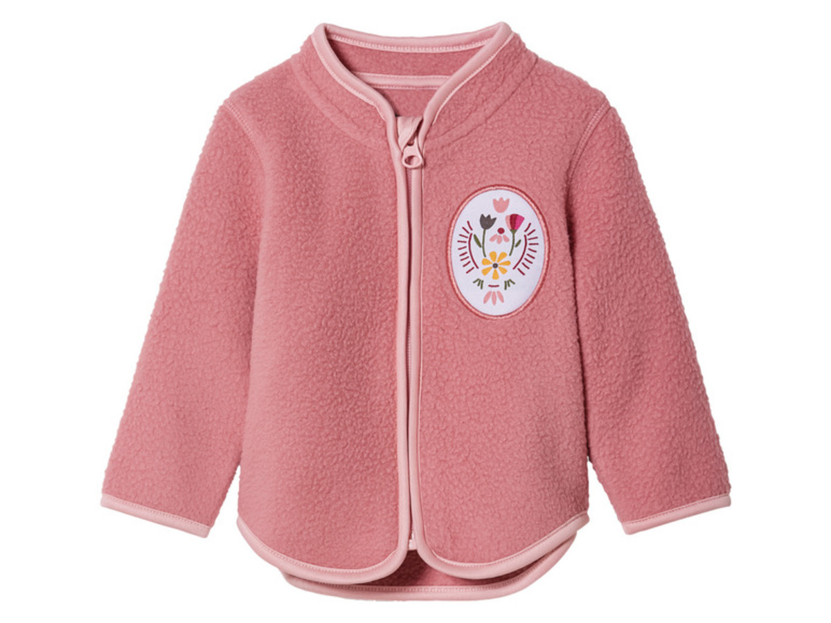 Bild 2 von lupilu® Baby Fleecejacke mit abgerundetem Saum