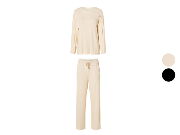 Bild 1 von esmara® Damen Pyjama in modischer Ripp-Qualität