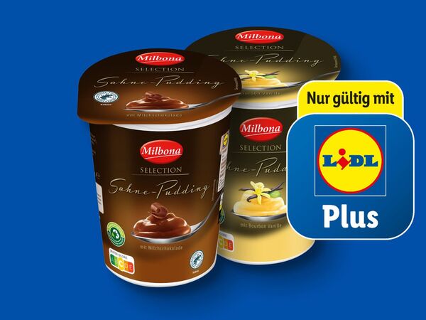 Bild 1 von Milbona Sahne-Pudding,  500 g