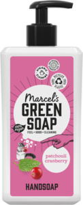 Marcel's Green Soap Handseife Patschuli & Cranberry, 500 ml