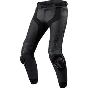 Apex Lederkombihose Schwarz