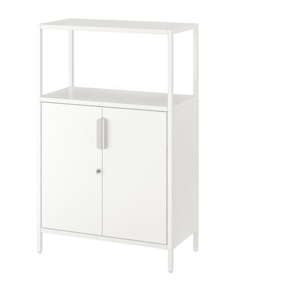 Bild 1 von TROTTEN Schrank mit Türen, weiß 70x35x110 cm