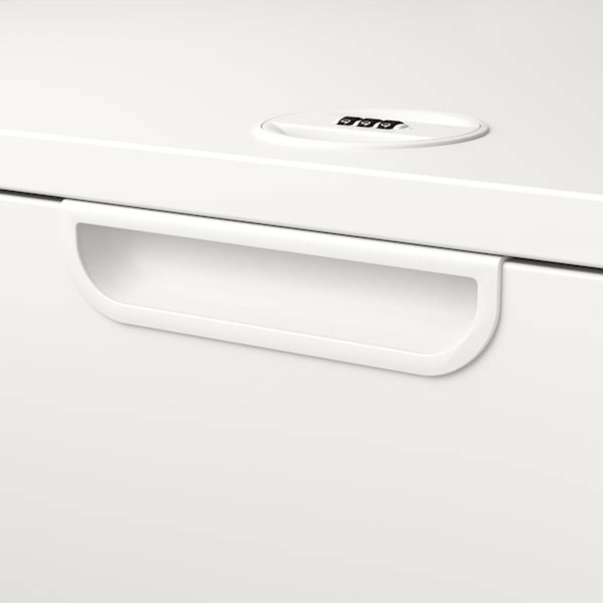 Bild 3 von GALANT Aktenaufbewahrung, weiß 160x80 cm