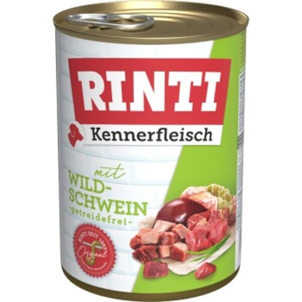 Bild 1 von RINTI Kennerfleisch Wildschwein 12x400 g