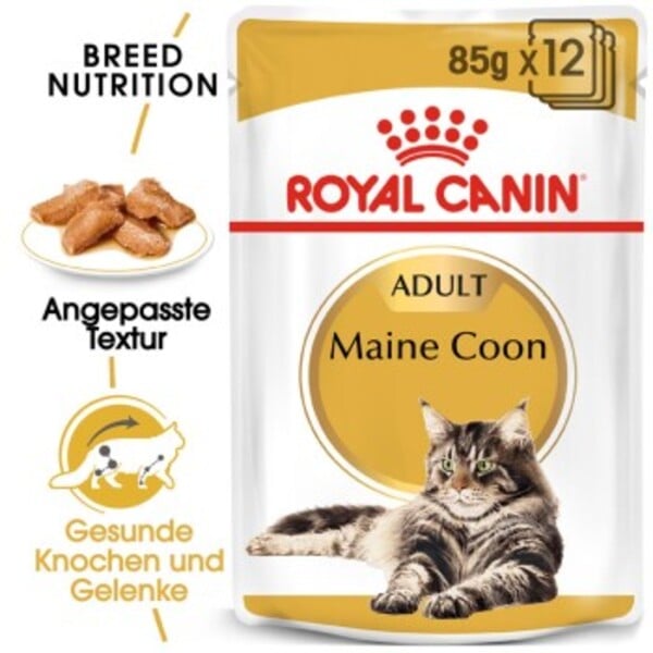 Bild 1 von ROYAL CANIN Maine Coon Adult in Soße 12x85 g