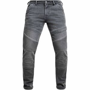 Rebel Mono Jeanshose Grau