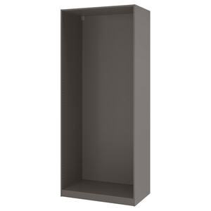 PAX Korpus Kleiderschrank, dunkelgrau 100x58x236 cm