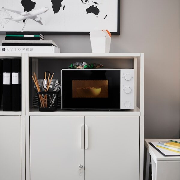 Bild 3 von TROTTEN Schrank mit Türen, weiß 70x35x110 cm