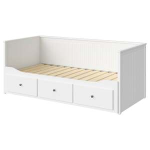 HEMNES Tagesbettgestell/3 Schubladen, weiß 80x200 cm