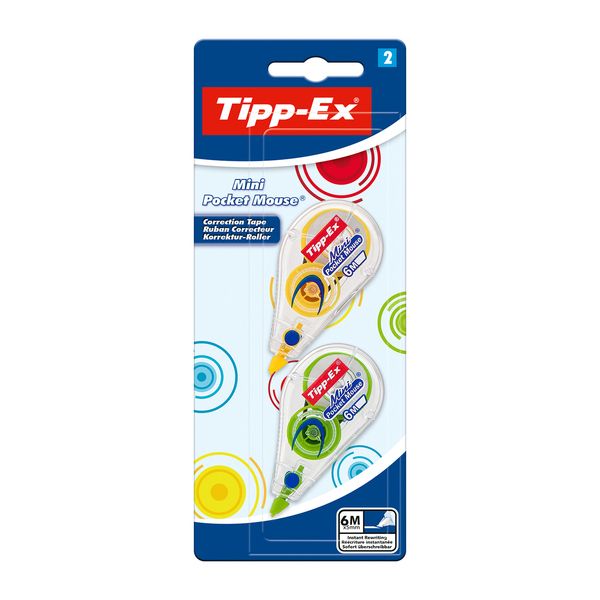 Bild 1 von Tipp Ex Korrekturband Mini Pocket Mouse 6 m x 5 mm 2er