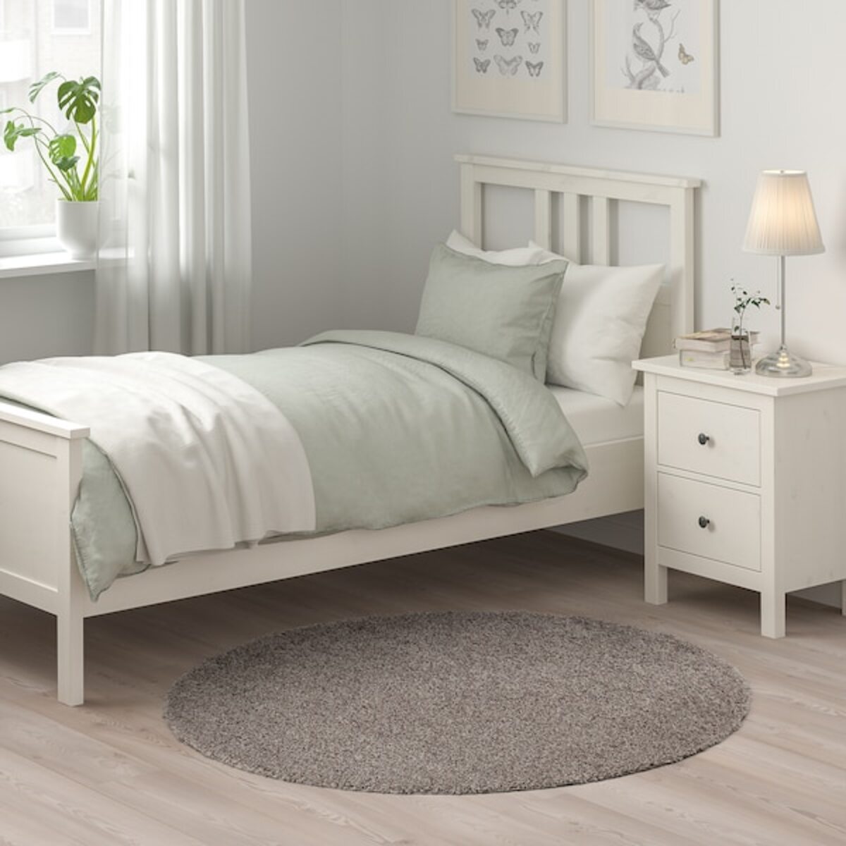 Bild 3 von VINDEBÄK Teppich Langflor, hellbeige 130 cm