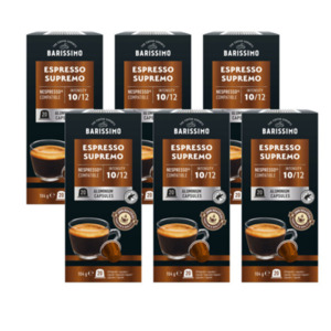 Kaffekapseln Espresso Supremo, 6 x 104 g