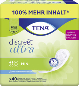 TENA discreet Ultra Mini Duopack Einlagen