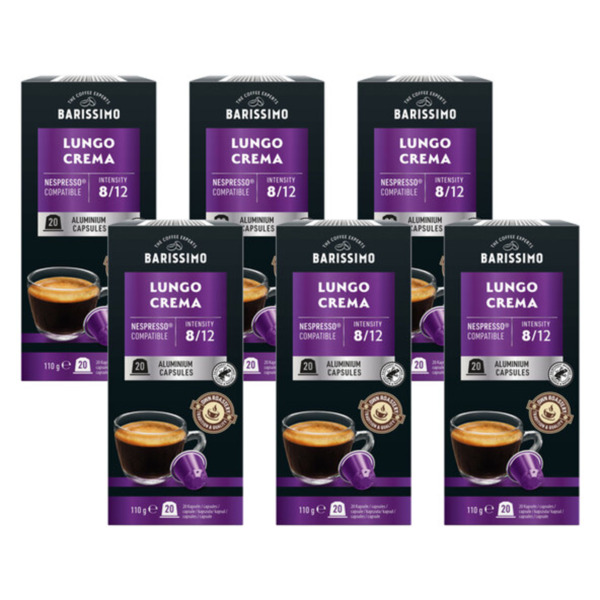 Bild 1 von Kaffeekapseln Lungo Crema, 6 x 110 g