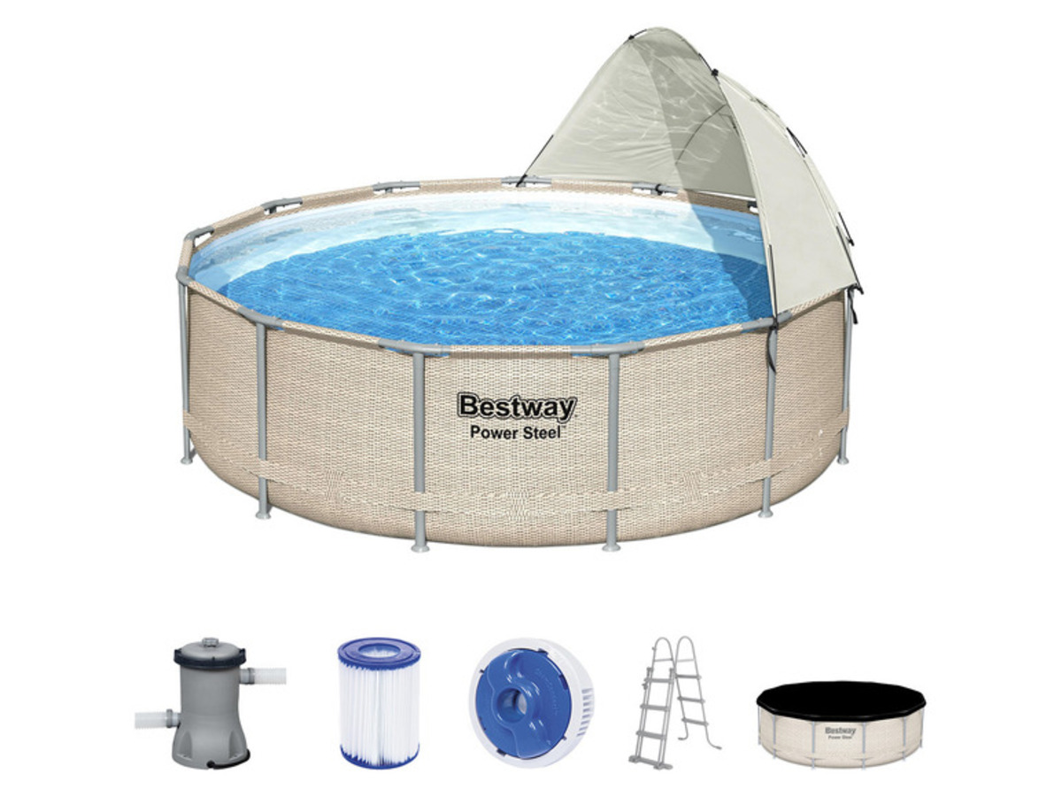 Bild 2 von Bestway Power Steel 396x107cm Pool mit Filterpumpe