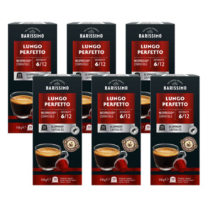 Kaffeekapseln Lungo Perfetto, 6 x 110 g