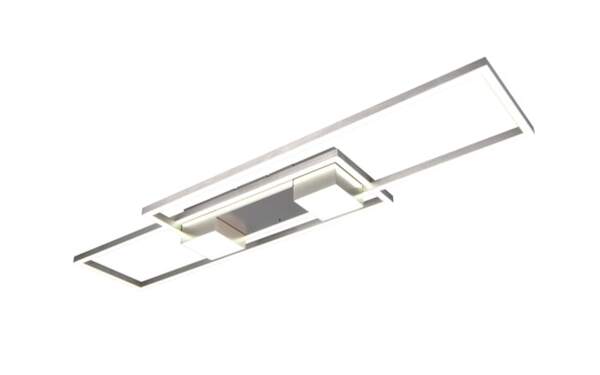 Bild 1 von LED-Deckenleuchte Albany, nickel, inkl. Fernbedienung