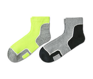 2 Paar kurze Kompressions-Laufsocken