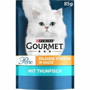 GOURMET Perle Erlesene Streifen 26x85g Thunfisch