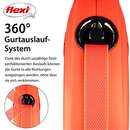 Bild 4 von flexi XTREME Gurtleine schwarz/orange M 5m