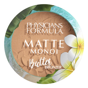 Physicians Formula Matte Monoi Butter Bronzer, Matte Light Bronzer, 9 g