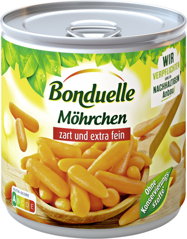 Bild 1 von Bonduelle Möhrchen zart & extra fein 400G