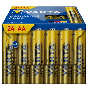 VARTA Alkaline-Batterien AA oder AAA, 24er-Packung