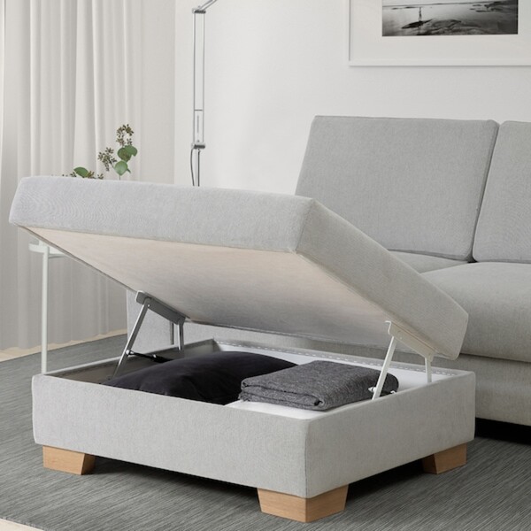 Bild 3 von SÖRVALLEN Hocker mit Aufbewahrung