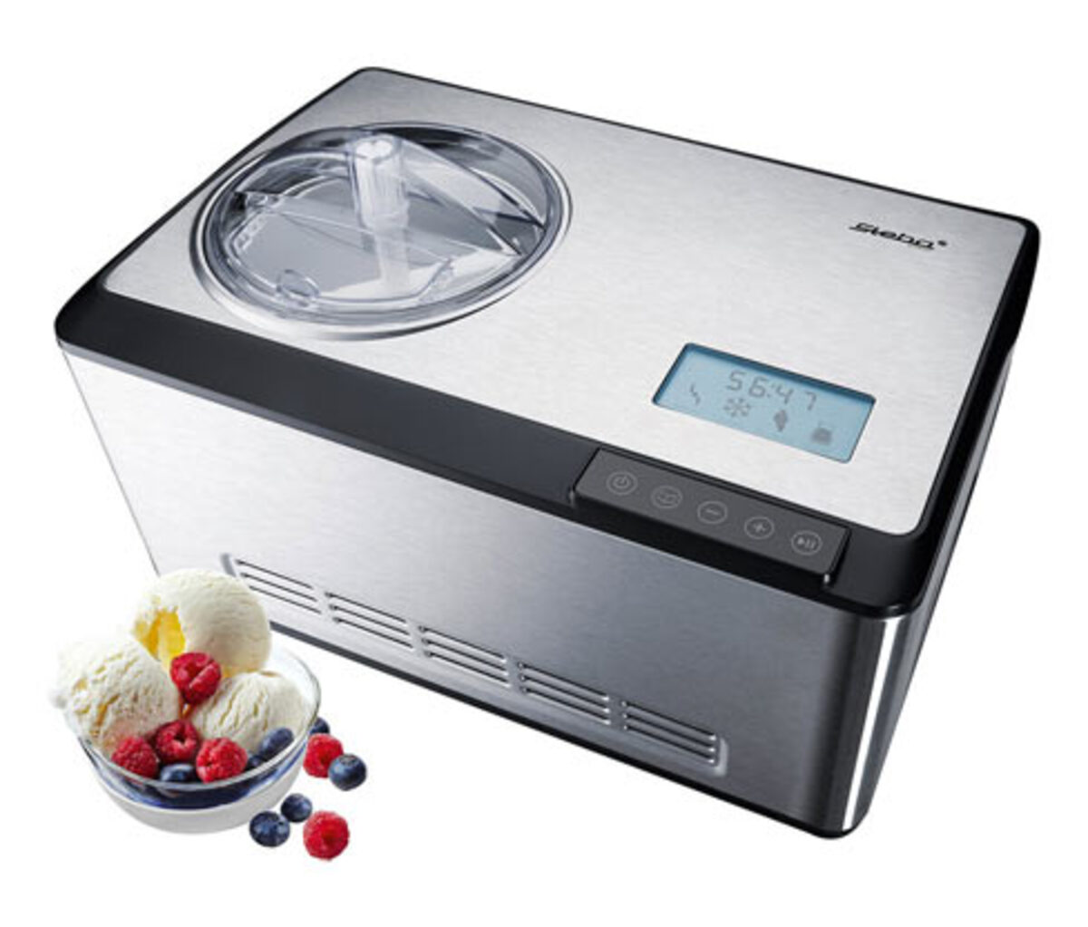 Bild 1 von Steba-Eismaschine mit Kompressor »IC 180«