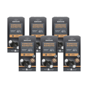 Kaffeekapseln Espresso Ristretto, 6 x 104 g