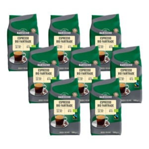 Bio Espresso Fairtrade, 8 x 1 kg, ganze Bohne