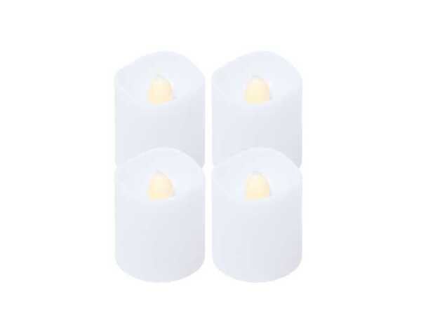 Bild 1 von O'Canny LED-Kerzen 4er-Set, warmweiß, ca. 5 x 3, 8 cm